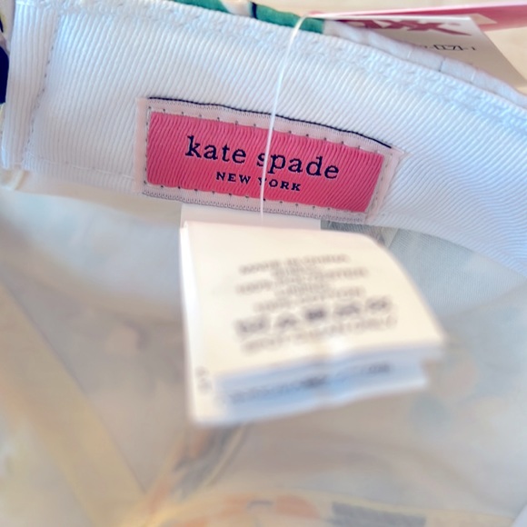 NWT Kate Spade Floral Printed Baseball Cap/Hat - Picture 7 of 9